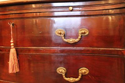 George III Serpentine Chest of Drawers