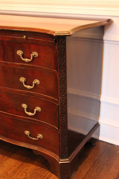 George III Serpentine Chest of Drawers