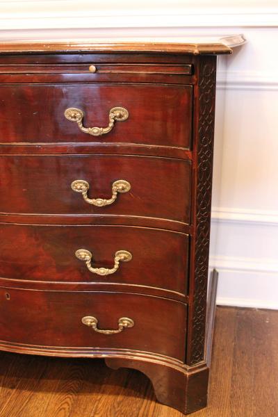 George III Serpentine Chest of Drawers