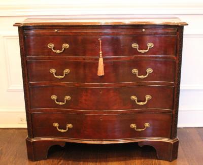 George III Serpentine Chest of Drawers