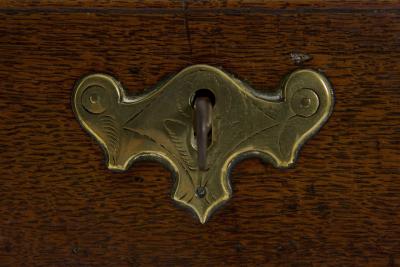George III Slant Front Desk over Slipper Feet circa 1760