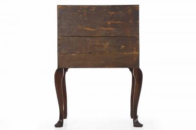 George III Slant Front Desk over Slipper Feet circa 1760