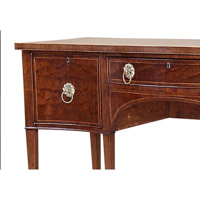 George III Style Crossbanded Mahogany Sideboard