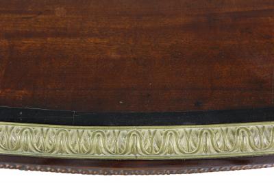 George III Style Finely Carved Mahogany Serving Table