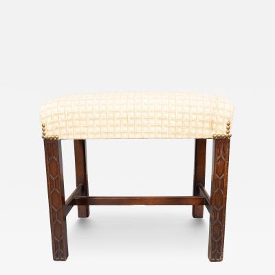 George III Style Mahogany Bench