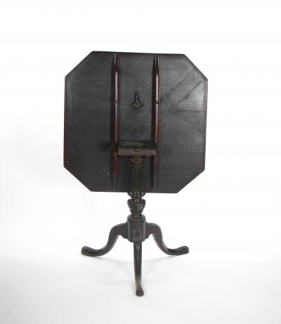 George III Style Mahogany Tilt Top Table
