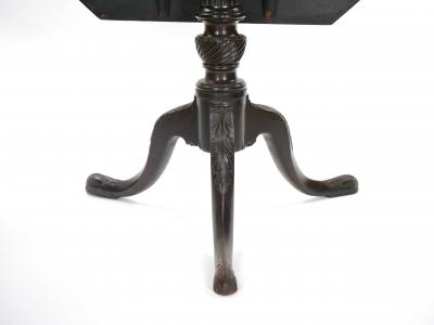 George III Style Mahogany Tilt Top Table