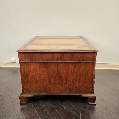 George III Style Partners Desk England 19th century