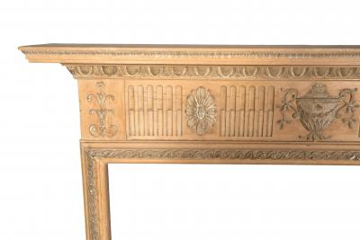 George III Style Pine Fireplace Mantle