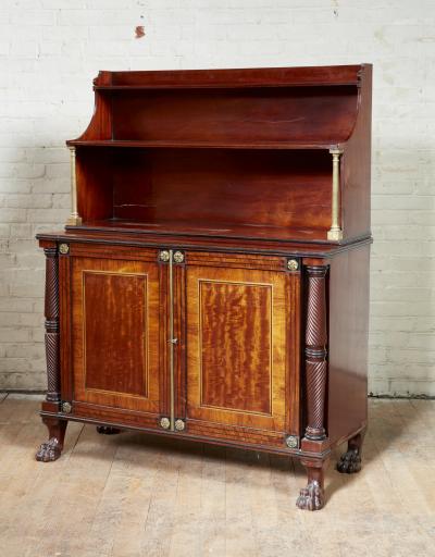 George IV Inlaid Mahogany Chiffonier