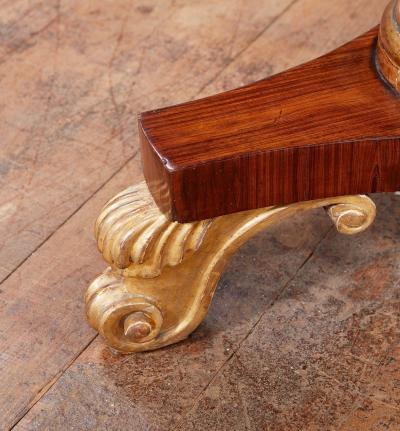 George IV Kingwood Tripod Table