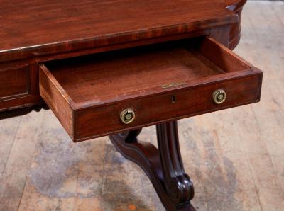 George IV Mahogany Writing Table