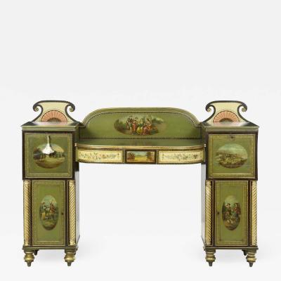 George IV Painted Pedestal Sideboard England circa 1825
