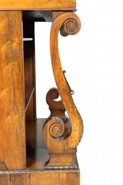 George IV Rosewood Bookcase