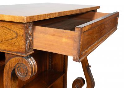 George IV Rosewood Bookcase