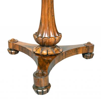 George IV Rosewood Drum Table