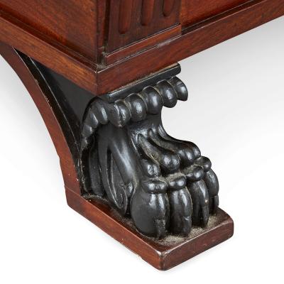 George IV Style Brass Mounted Mahogany Wine Cooler