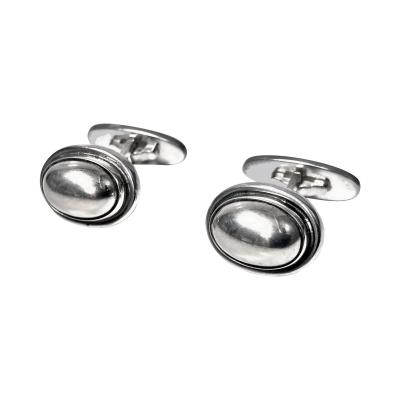 George Jensen Georg Jensen Sterling Cufflinks designed by Harald Nielsen No 44B