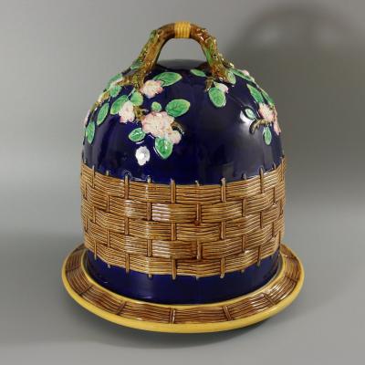 George Jones Apple Blossom Cobalt Blue Cheese Keeper