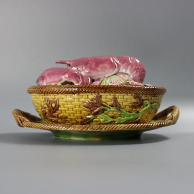 George Jones Majolica Lobster Dish