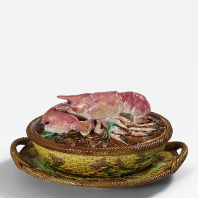 George Jones Majolica Lobster Dish