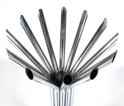 George Kovacs Mid century Modern George Kovacs Chrome Floor Lamp