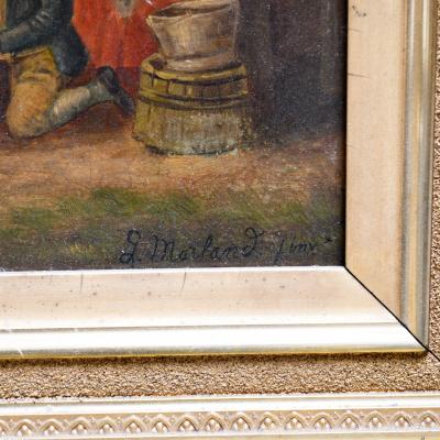 George Morland Farmhouse with Family work after George Morland 