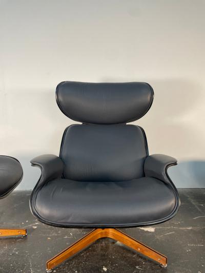 George Mulhauser Mr Chair and Ottoman by George Mulhauser for Plycraft