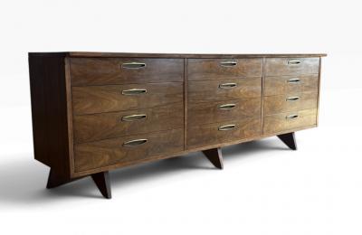 George Nakashima 1950s George Nakashima Dresser in East Indian Laurel Wood