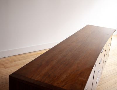 George Nakashima 1950s George Nakashima Dresser in East Indian Laurel Wood
