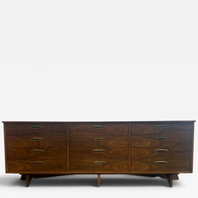 George Nakashima 1950s George Nakashima Dresser in East Indian Laurel Wood