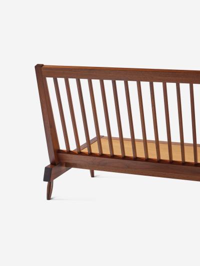 George Nakashima 4 Settee with Right Shaped Arm