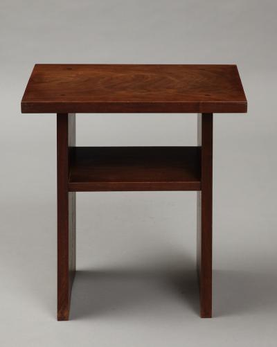 George Nakashima Black walnut side table