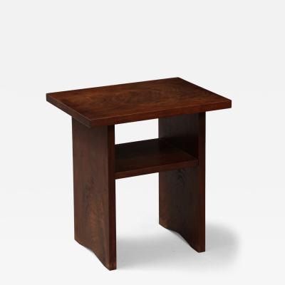 George Nakashima Black walnut side table