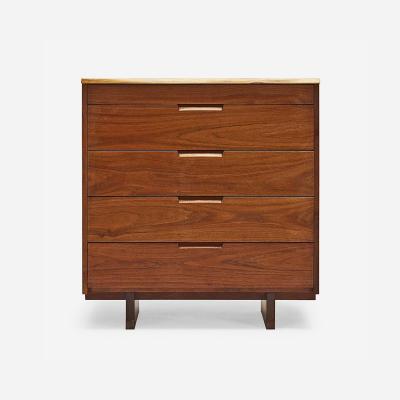 George Nakashima Custom Designed 5 Drawer Chest