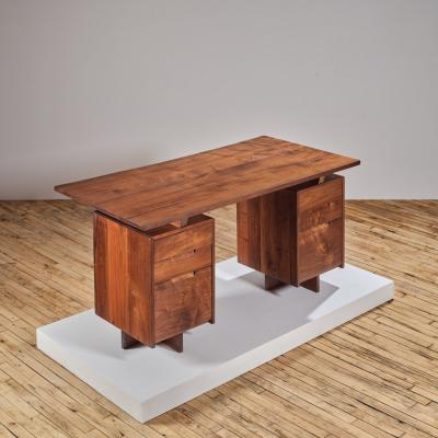 George Nakashima Double Pedestal Desk