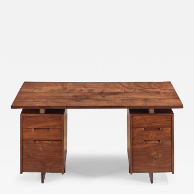 George Nakashima Double Pedestal Desk