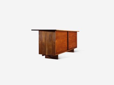 George Nakashima Double Sliding Door Cabinet