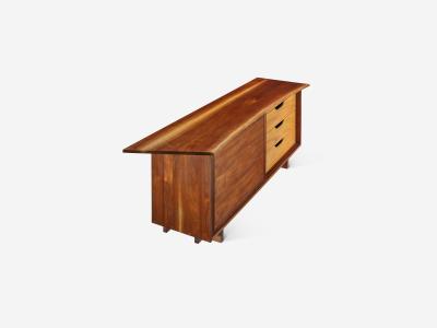 George Nakashima Double Sliding Door Cabinet