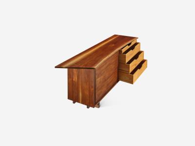 George Nakashima Double Sliding Door Cabinet