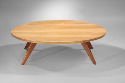 George Nakashima Early Oval Coffee Table 1950