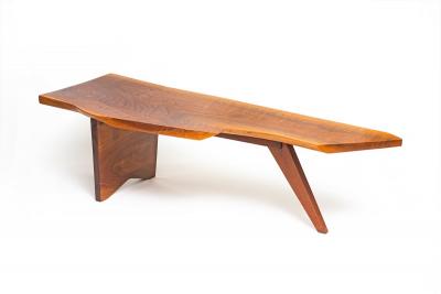 George Nakashima Early Slab Type Coffee Table