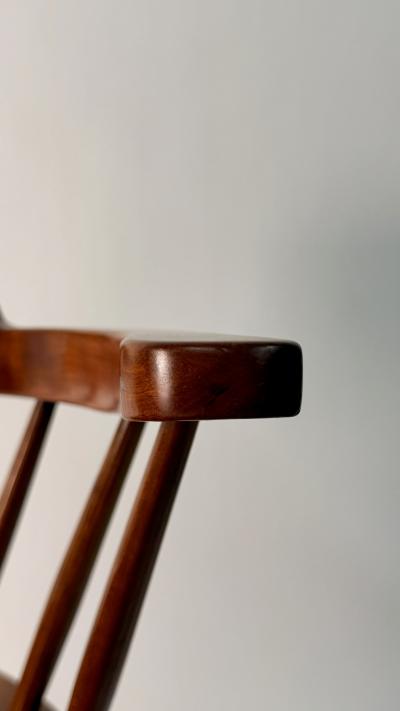 George Nakashima George Nakashima Captains Chair in Cherry Two Available 