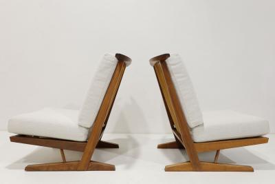 George Nakashima George Nakashima Conoid Lounge Chairs