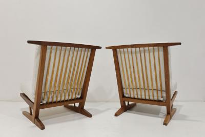 George Nakashima George Nakashima Conoid Lounge Chairs