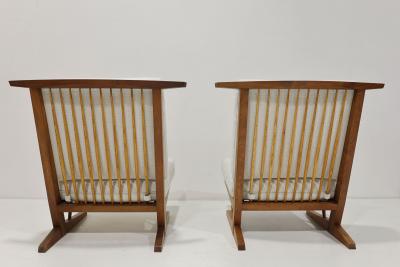 George Nakashima George Nakashima Conoid Lounge Chairs