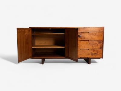 George Nakashima George Nakashima Mid Century Modern American Walnut Rare Dresser USA 1953