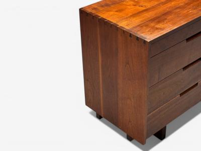 George Nakashima George Nakashima Mid Century Modern Sap Walnut Rare Dresser USA 1958