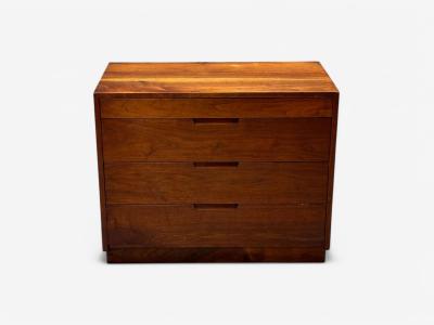 George Nakashima George Nakashima Mid Century Modern Sap Walnut Rare Nightstand USA 1957