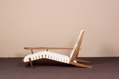 George Nakashima George Nakashima Studio Chaise Lounge Long Chair in Walnut US 2021